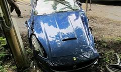 Ferrari California Totalled by NHL Star Jakub Voracek in Czech Republic [Photo Gallery]
