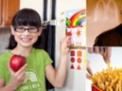 Hannah Robertson: Girl corners McDonald's CEO at shareholders meeting