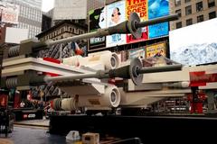 A Massive Star Wars Lego X-Wing Has Landed In Times Square [PHOTOS]