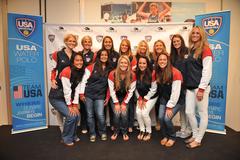 usa water polo takes on canada today in los alamitos